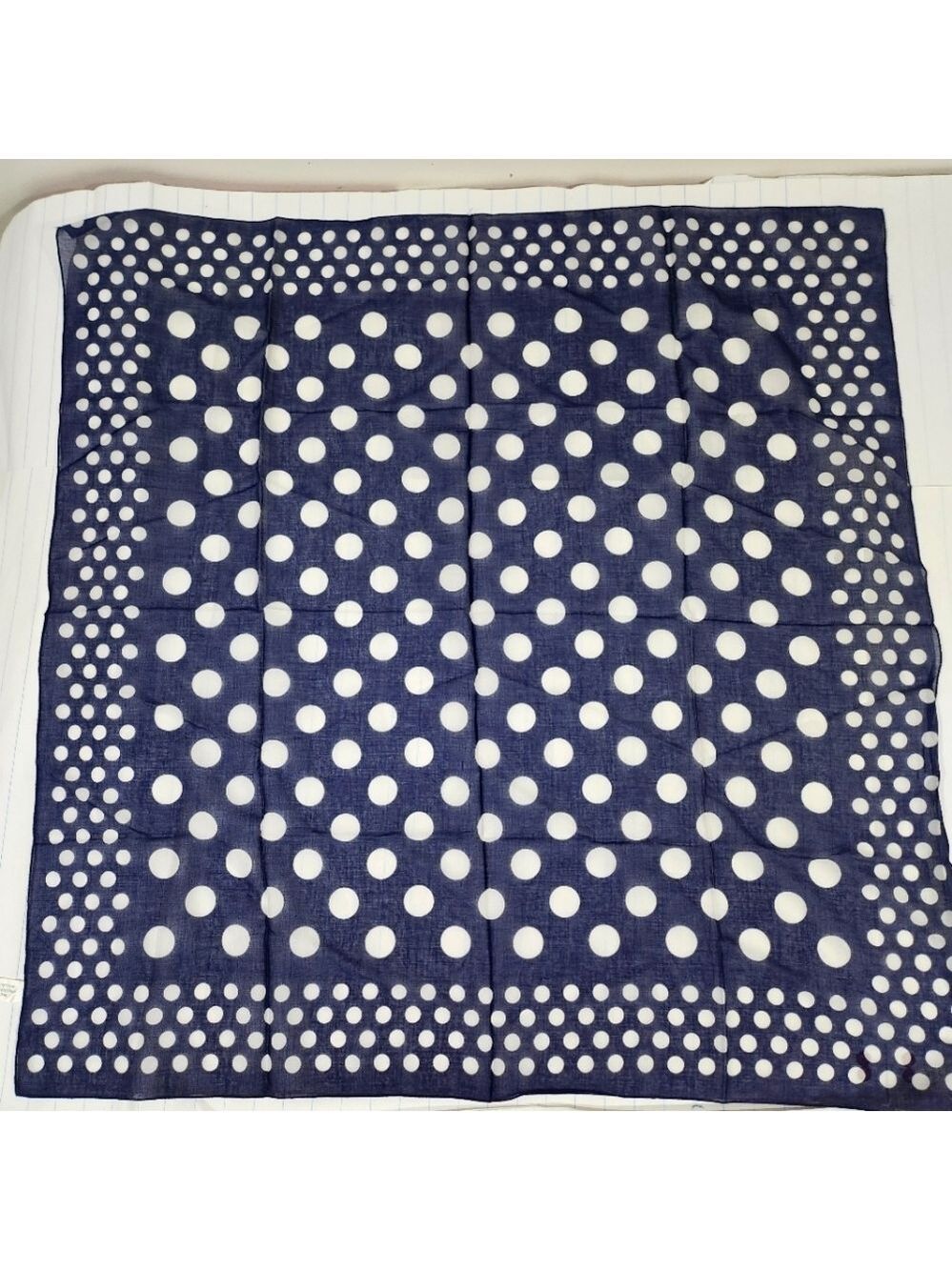 Laura Ashley cotton scarf made in 🇮🇹 italy